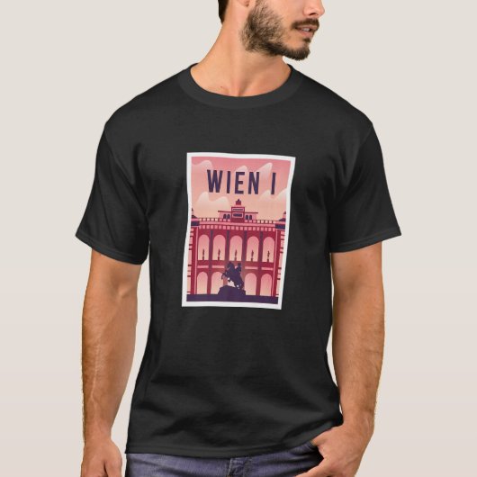 Vienna Premium T-shirt (Voorkant)