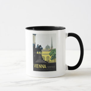 Vienne Autriche - Mug de café Vintage voyage