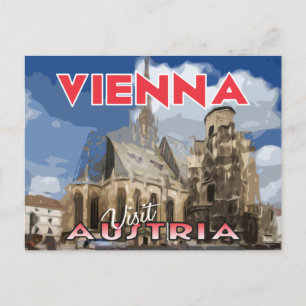 Vienne, Visite Autriche Carte postale