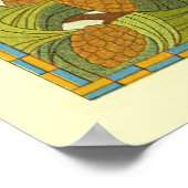 Viennese Art Nouveau Peacock Poster (Hoek)