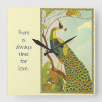 Viennese Art Nouveau Peacock