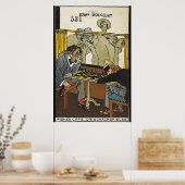 Viennese Café: De Tsjetsjeense spelers (Wiener Caf Poster (Keuken)