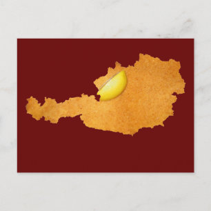 Viennese Schnitzel - kaart van oostenrijk