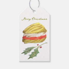 Viennese Whirls Biscuit Drawing Christmas Cadeaulabel