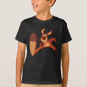 "Viens ! !" T-shirt enfant Kangaroo caricature mig