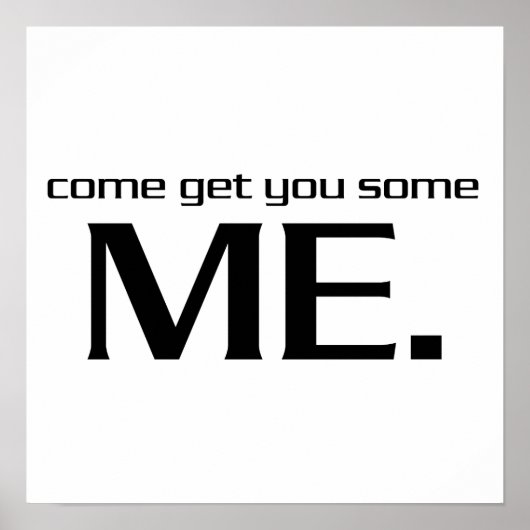 Viens T'Avoir Un Poster De Moi (Devant)