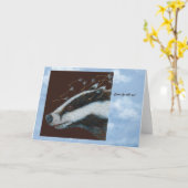 Viens voler avec ma carte (Fleur jaune)