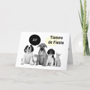 VIENTE UNO CUMPLEANOS=GELUKKIGE 21STE VERJAARDAG KAART