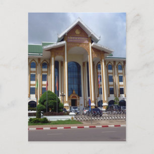 vientiaangebouw briefkaart