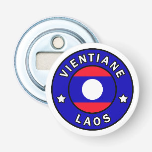 Vientiane Laos Button Flesopener