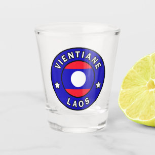 Vientiane Laos Shot Glas