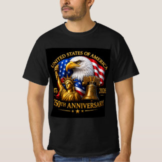 Vier 250 jaar vrijheid! 🇺🇸 t-shirt
