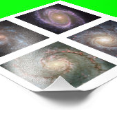 Vier 2-inch vierkant, spiraal, foto foto afdruk (Hoek)