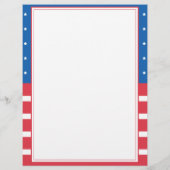 Vier 4 juli, Onafhankelijkheidsdag Flyer (Achterkant)