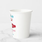 Vier 4 juli Rood Wit Blauw Raket Pop Papieren Bekers (Links)