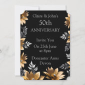 Vier 50 jaar liefde en saamhorigheid kaart (Voorkant)