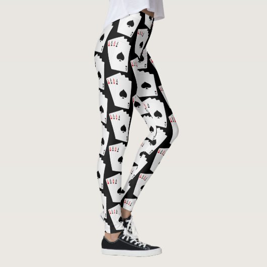 Vier Aces-Leggings Leggings (Rechts)