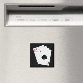 Vier Aces Magnet Magneet (Insitu (Vaatwasser))