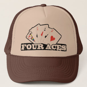 Vier Aces Trucker Hat Trucker Pet