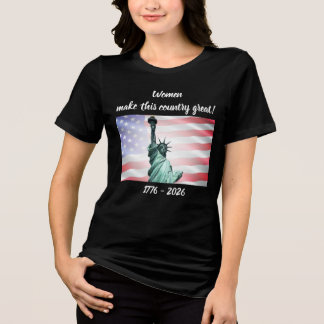 Vier Amerika 250 #46 Tri-Blend Shirt