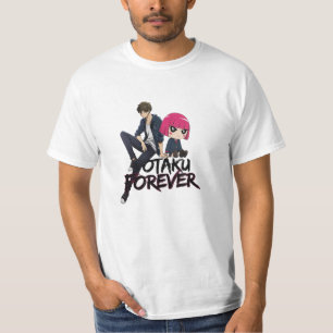 Vier Anime met leuke en eigenzinnige Design T-shirt