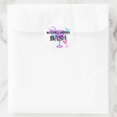 Vier Bachelorette Bash Ronde Sticker (Tas)