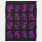 Vier Beren ventilatorbank Fleece Deken (Voorkant)