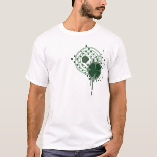 Vier blad klaver. Hypno bubbels. T-shirt