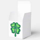 Vier bladklaver voor St Paricks Day Bedankdoosjes (Geopend)