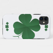 Vier bladluiken Case-Mate iPhone case (Achterkant (horizontaal))