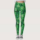 Vier bladluiken leggings (Voorkant)