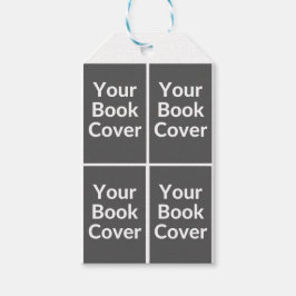 Vier Boek Endorsement Bladwijzer met Lint Hole Cadeaulabel