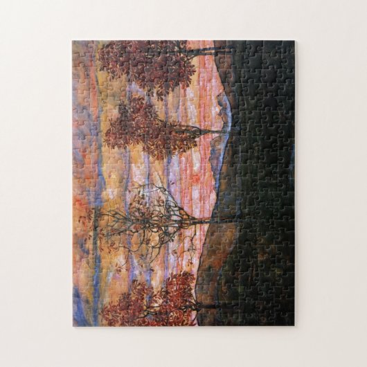 Vier bomen legpuzzel (Verticaal)