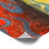 Vier bomen poster (Hoek)