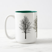 Vier bomen tweekleurige koffiemok (Links)