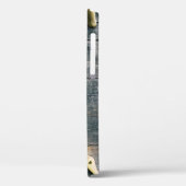 Vier bruine houten wandbekleding Case-Mate iPhone case (Achterkant / Links)