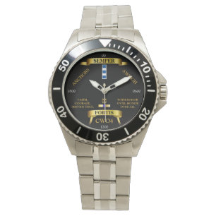 VIER CHIEF WARRANT OFFICIER/semper Fortis Horloge