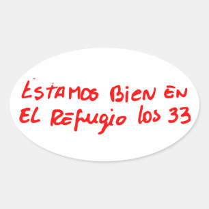 VIER Chileense Stickers Noovaal
