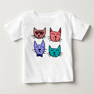 Vier Cool Cats Toddler Ruffle T-shirt