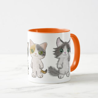 Vier Cute Cats Mok