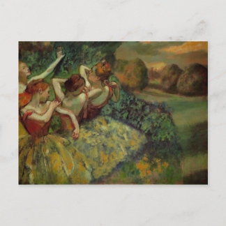 Vier danseres Briefkaart