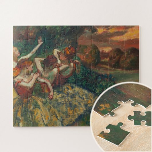 Vier dansers, Degas Art Legpuzzel