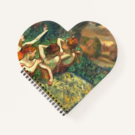 Vier dansers Edgar Degas Notitieboek (Voorkant)