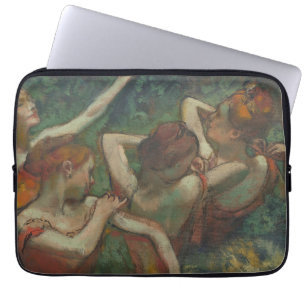 Vier dansers, impressionistische schilderkunst, Ed Laptop Sleeve
