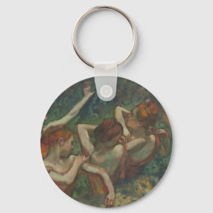 Vier dansers, impressionistische schilderkunst, Ed Sleutelhanger