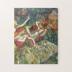Vier dansers van Edgar Degas Legpuzzel