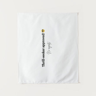 Vier Dare Day met een onverschrokken stijl Wandkleed