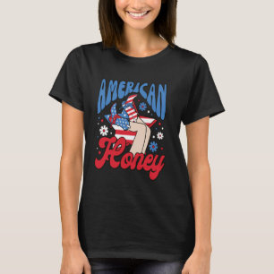 Vier de kleding van 4 juli t-shirt