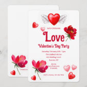 Vier de Liefde Kaart (Voorkant / Achterkant)