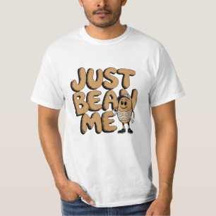 Vier de liefde voor bonen met unieke Design T-shirt